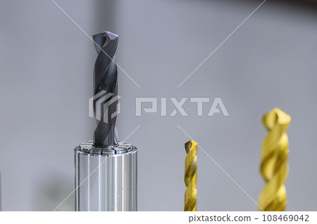 Close-up scene the special purpose drill tools. 108469042