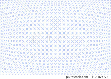 Geometric Blue Pattern with 3D Illusion Effect. Abstract Convex Background. Vector Art. 108469975