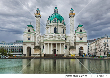 St. Charles's Church in Vienna, Austria 108470093