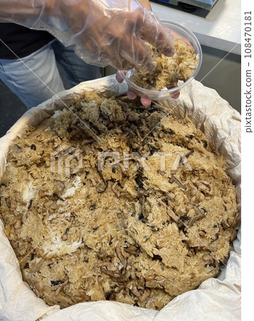 店員包裝油飯 108470181