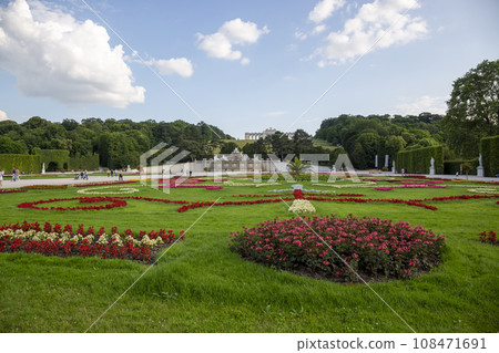 View of the Schoenbrunn Palace Park View of the Schoenbrunn Palace Park 108471691