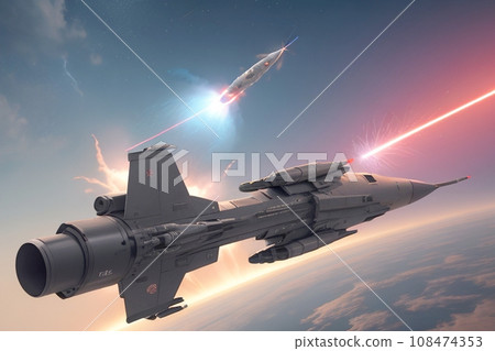 laser fighter attack 108474353