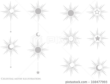一組天體圖案 一組天體圖案 108477993