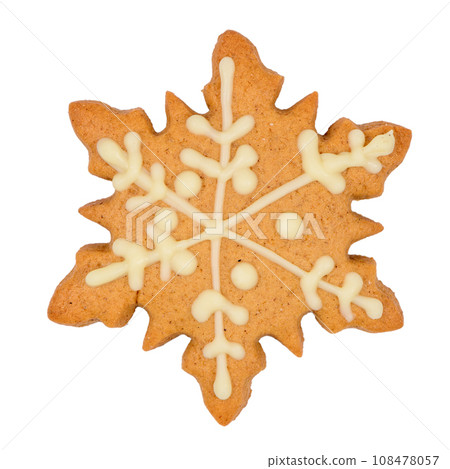 Tasty homemade Christmas cookie 108478057
