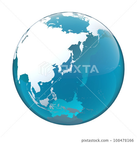 世界地圖,地球,日本 世界地圖,地球,日本 108478166