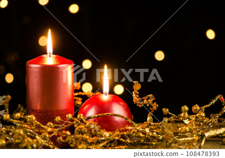 Christmas candles 108478393