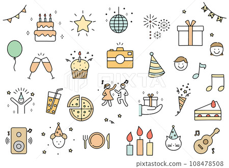 聚會相關插圖集 108478508