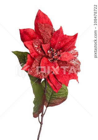 Red Christmas decoration 108478722