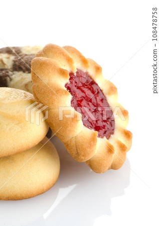 Strawberry biscuit 108478758