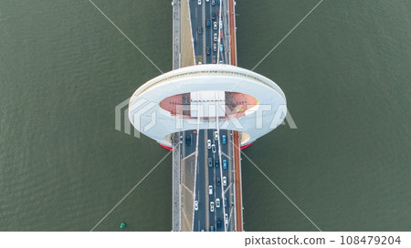 Aerial view of landscape in Guangzhou ,China Aerial view of landscape in Guangzhou ,China 108479204
