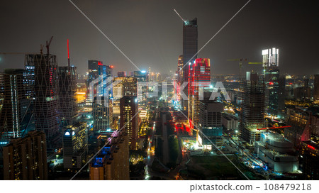 Aerial view of landscape in Guangzhou ,China  108479218