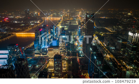 Aerial view of landscape in Guangzhou ,China  108479219