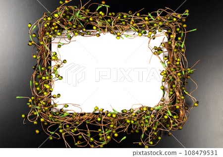Christmas frame decoration Christmas frame decoration 108479531
