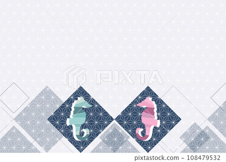Dragon New Year's card zodiac background Dragon New Year's card zodiac background 108479532