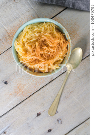 Aletria vermicelli pudding Aletria vermicelli pudding 108479793