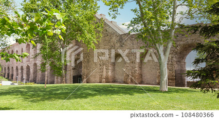 Valens Aqueduct a Roman aqueduct, water supply system of the Eastern Roman capital of Constantinople, Currently Istanbul 108480366