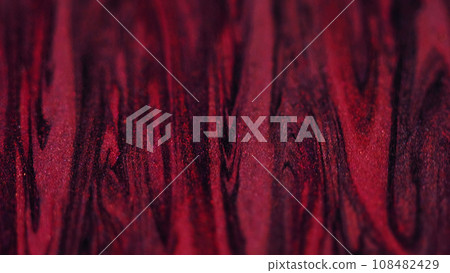 Marble ink paint flow pink black glitter fluid Marble ink paint flow pink black glitter fluid 108482429