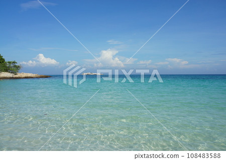 沙美島翠綠的海 108483588