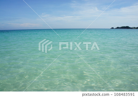 沙美島翠綠的海 沙美島翠綠的海 108483591