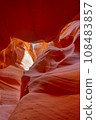 The blue sky seen from Canyon X in Antelope Canyon 108483857