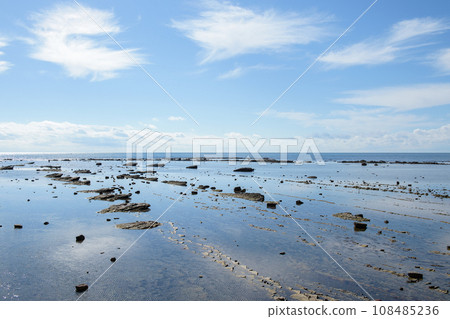 Japan's Top 100 Beaches, Oga Peninsula, Unosaki Coast, Akita Prefecture Japan's Top 100 Beaches, Oga Peninsula, Unosaki Coast, Akita Prefecture 108485236