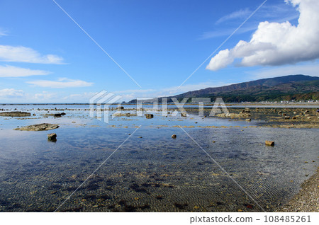 日本海灘百選 秋田縣宇野崎海岸男鹿半島 108485261