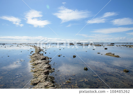 日本海灘百選 秋田縣宇野崎海岸男鹿半島 108485262