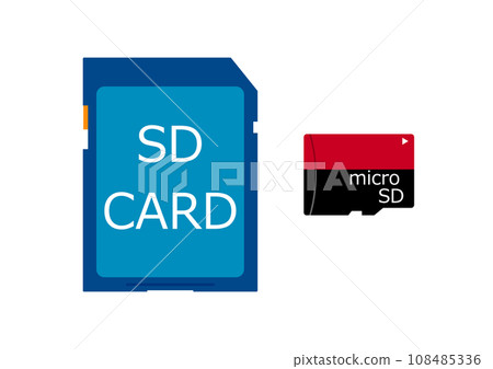 SD card and micro SD card SD card and micro SD card 108485336