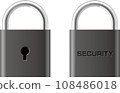 Security mark expressed with a realistic key 108486018