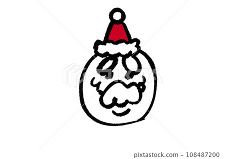 Santa Claus face 108487200