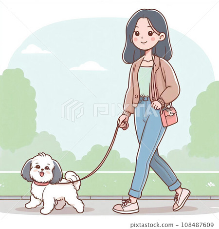 遛狗的女人 2 108487609