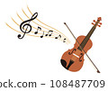Violin illustration 108487709