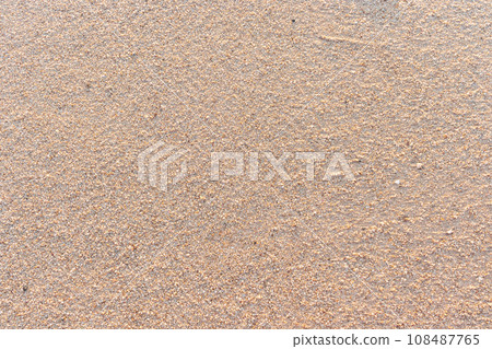 Texture of beach sand in Thailand Texture of beach sand in Thailand 108487765