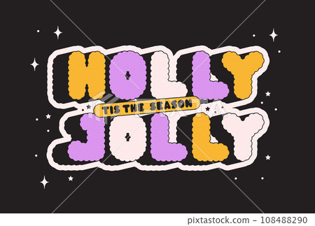 Cartoon funny label. Cartoon funny label. 108488290