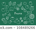 Simple fruit illustration set 108489266