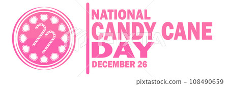 National Candy Cane Day, background design wallpaper 108490659