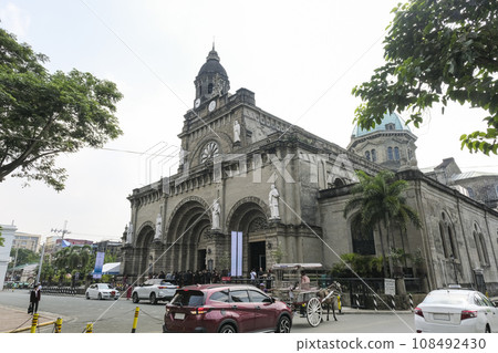 馬尼拉大教堂以新羅馬式風格建造 108492430