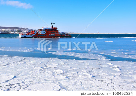 流冰紋別港 流冰紋別港 108492524