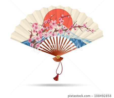 Oriental geisha hand fan souvenir Oriental geisha hand fan souvenir 108492858