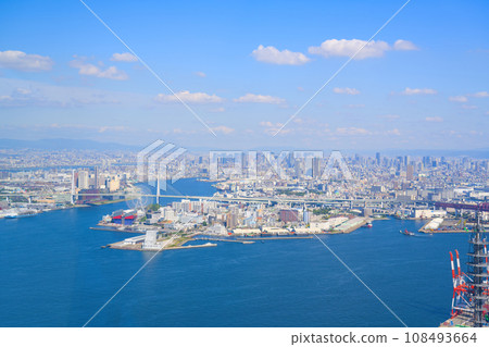 [Osaka Prefecture] October/Osaka cityscape [Bay Area] 108493664