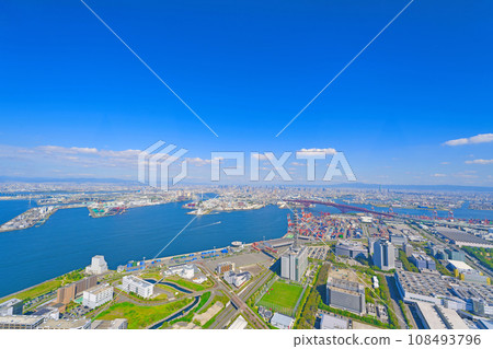 [大阪府]10月/大阪都會風景[灣區] 108493796