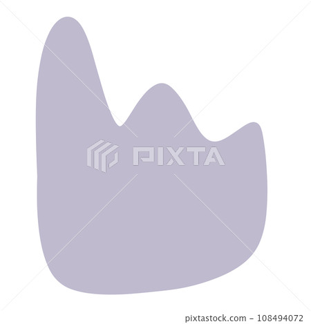 Light Purple Abstract Shape illustration Abstract Element Light Purple Abstract Shape illustration Abstract Element 108494072