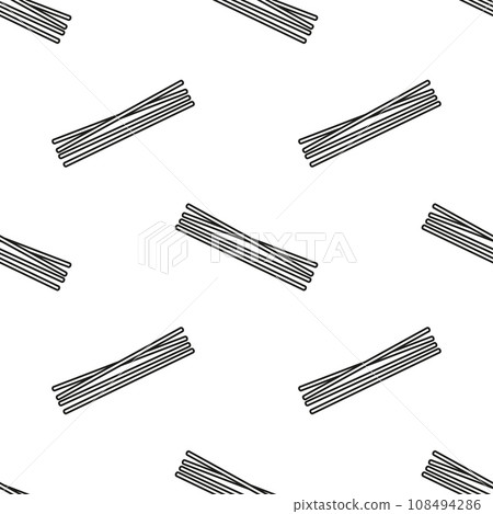 vector seamless pattern of spaghetti 108494286