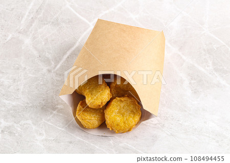 Crunchy crispy chicken nuggets snack Crunchy crispy chicken nuggets snack 108494455