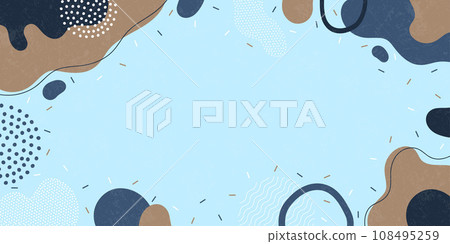 Background pattern, abstract colored shapes. Modern minimalism trendy pattern background. Vector background. Background pattern, abstract colored shapes. Modern minimalism trendy pattern background. Vector background. 108495259