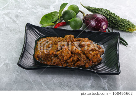 Indian vegetarian cuisine - malay kofta 108495662