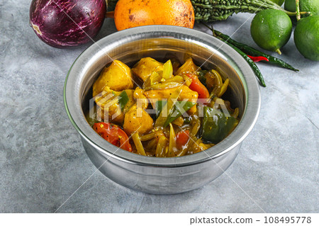 Asian cuisine - Ginger Garlic Chicken Asian cuisine - Ginger Garlic Chicken 108495778