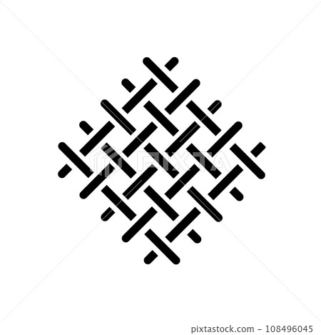 Icons related to textile industry. Fabric feather. Editable stroke. Vector Icons related to textile industry. Fabric feather. Editable stroke. Vector 108496045