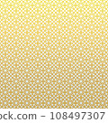 Background with decorative traditional ornament 108497307