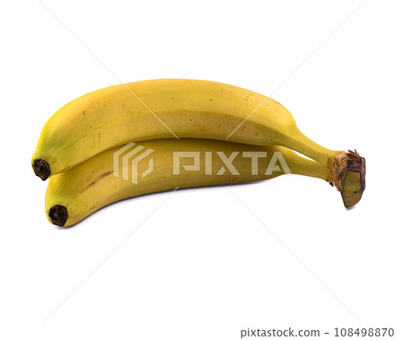 Bananas on a white background Bananas on a white background 108498870